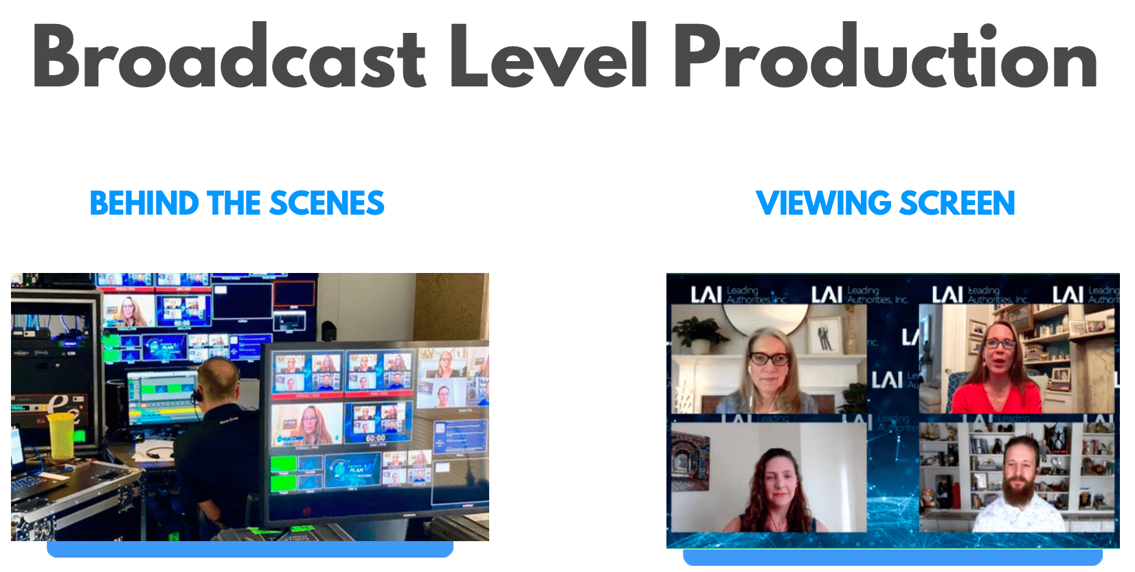Broadcast Level Production