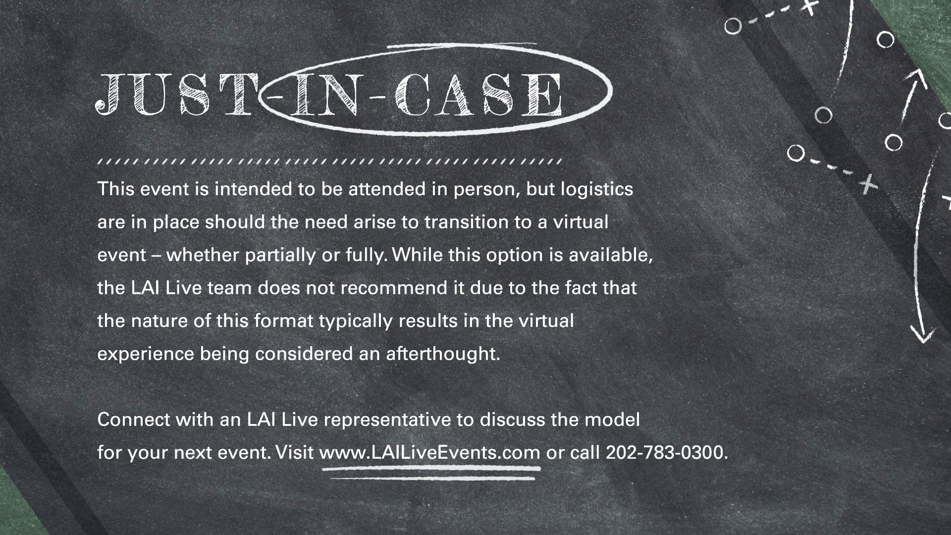 Just-in-Case Hybrid Glossary